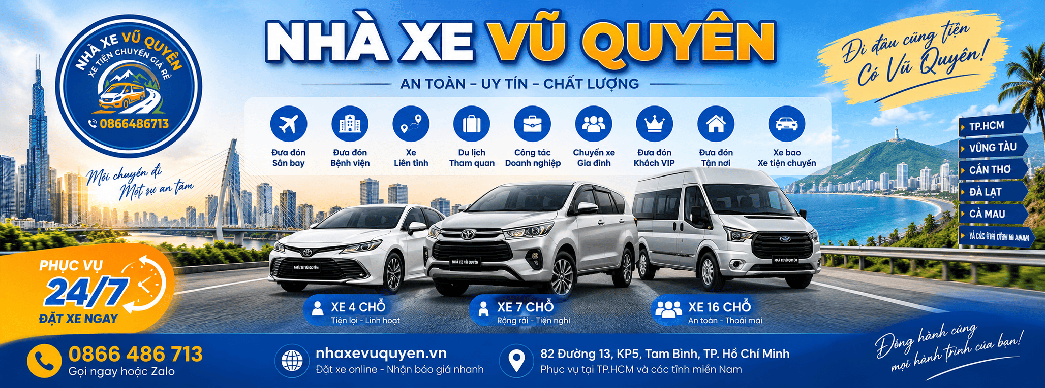 ảnh bìa của Nhà xe Vũ Quyên